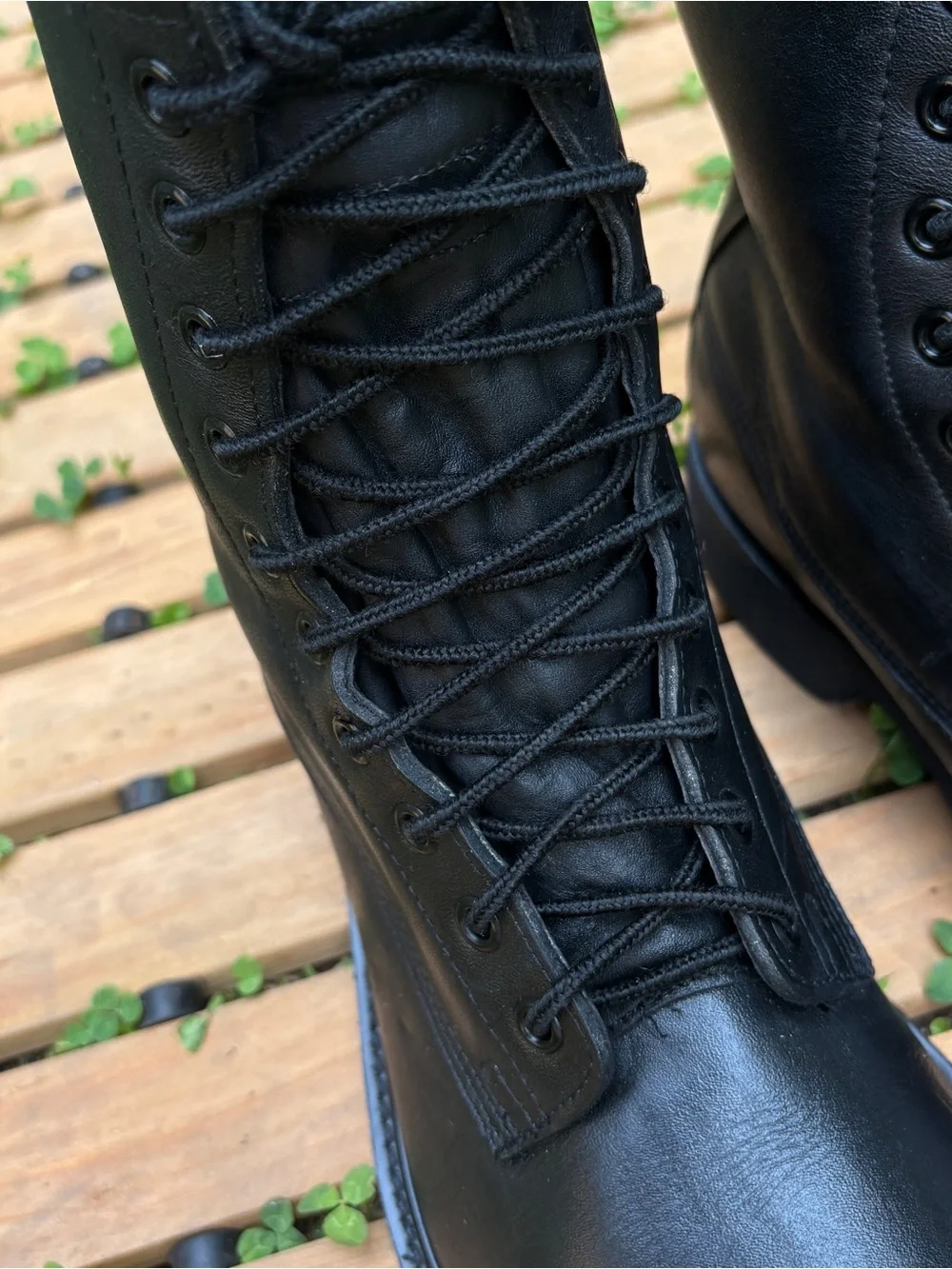 Vintage 1994 Wolverine US Military Steel Toe Combat Boots 9R